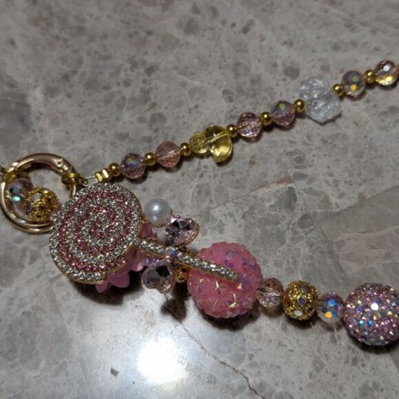 Stunning Bag Charm-Adorn Your Bag OR Your PHONE (Comes with Phone Clip) - Picture 2 of 6